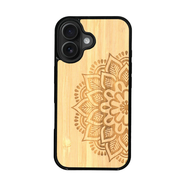 Coque iPhone 16 Plus + MagSafe® - Le Mandala Sanskrit