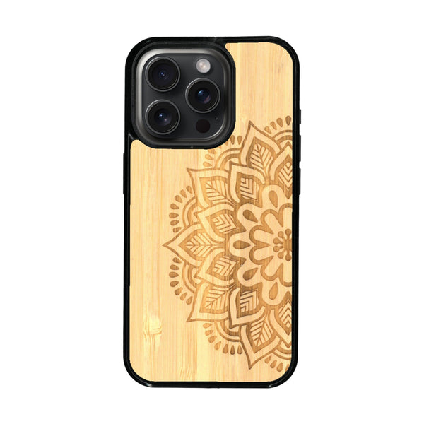 Coque iPhone 16 Pro Max + MagSafe® - Le Mandala Sanskrit