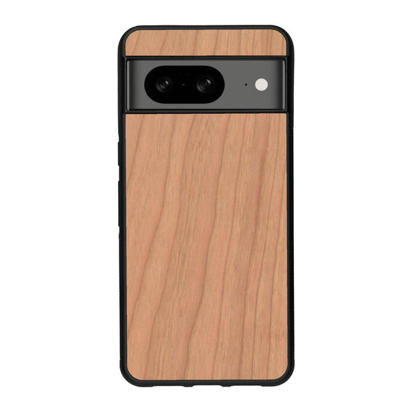 Coque de protection en bois véritable fabriquée en France pour Google Pixel 7A sans gravure avec un design minimaliste et moderne