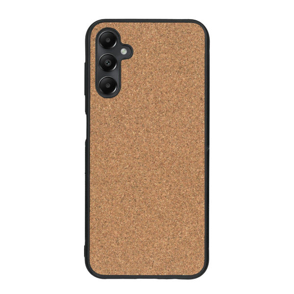 Coque de protection en bois véritable fabriquée en France pour Samsung A05S sans gravure avec un design minimaliste et moderne