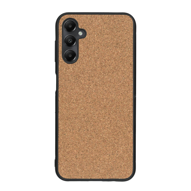 Coque de protection en bois véritable fabriquée en France pour Samsung A34 sans gravure avec un design minimaliste et moderne