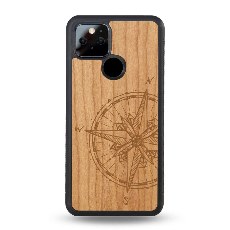 Coque Google - La rose des vents - Coque en bois