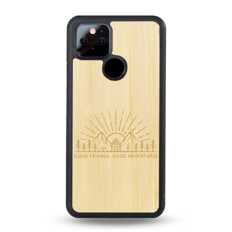 Coque Google - Sunset Lovers - Coque en bois