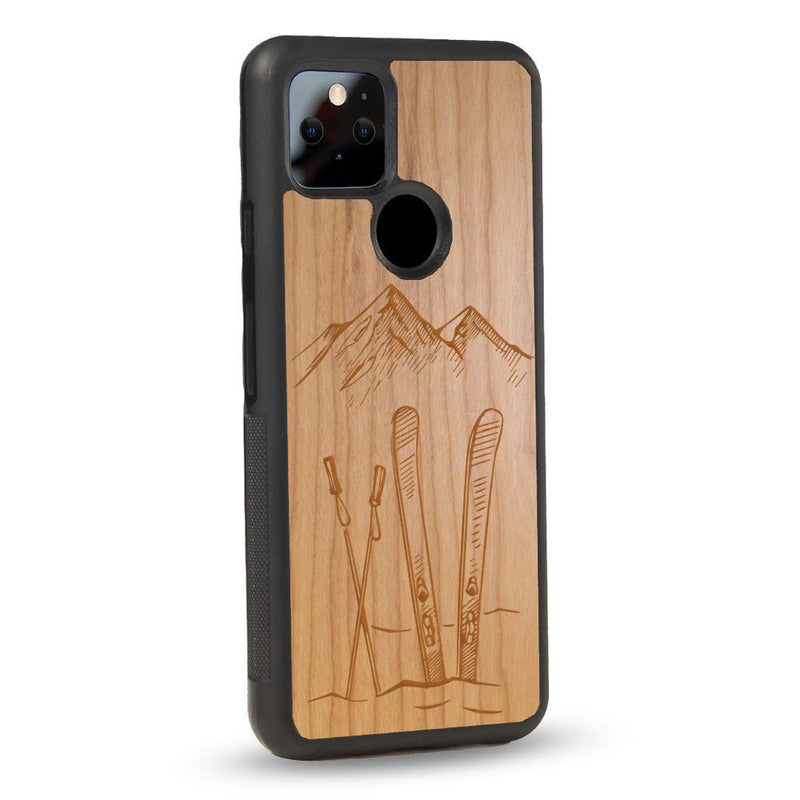 Coque Google - Winter Holliday - Coque en bois