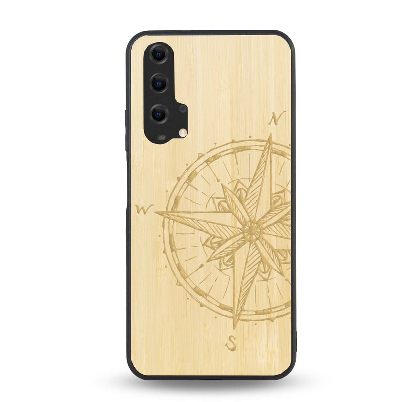 Coque Honor - La rose des vents - Coque en bois