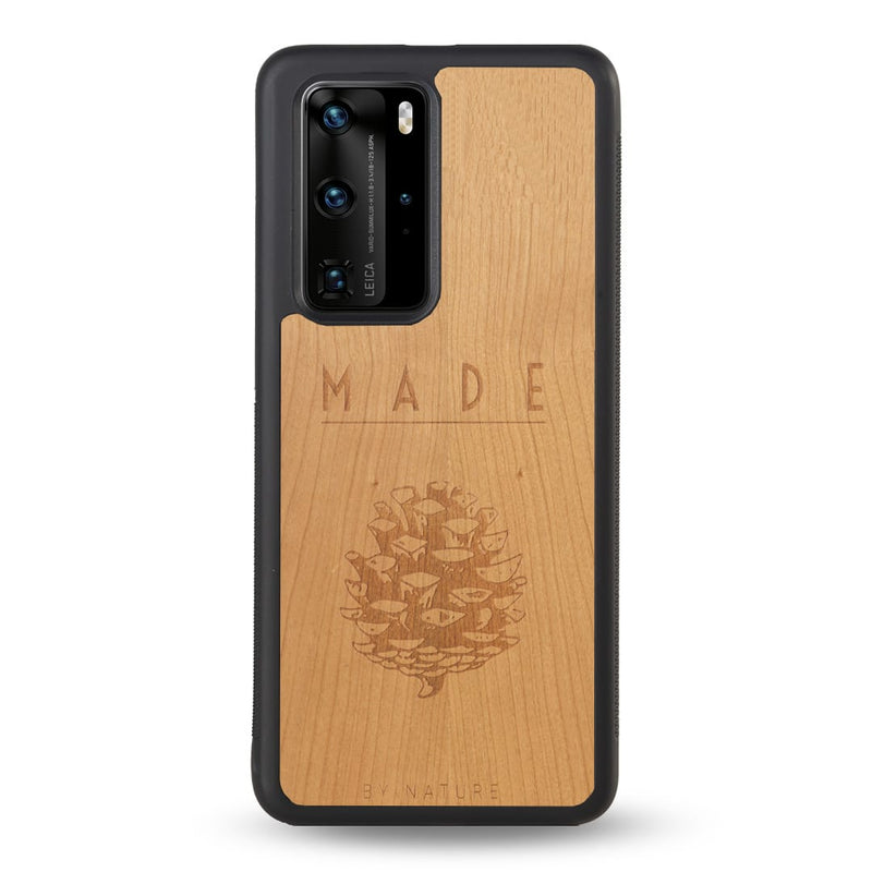 Coque Huawei - Made By Nature - Coque en bois