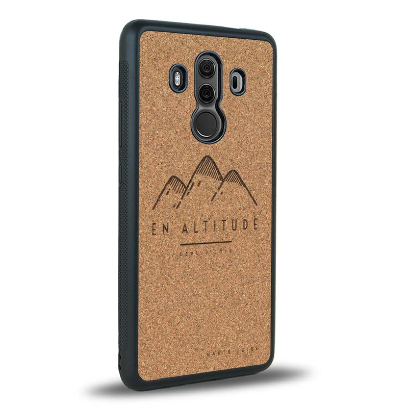 Coque Huawei Mate 10 Pro - En Altitude - Coque en bois