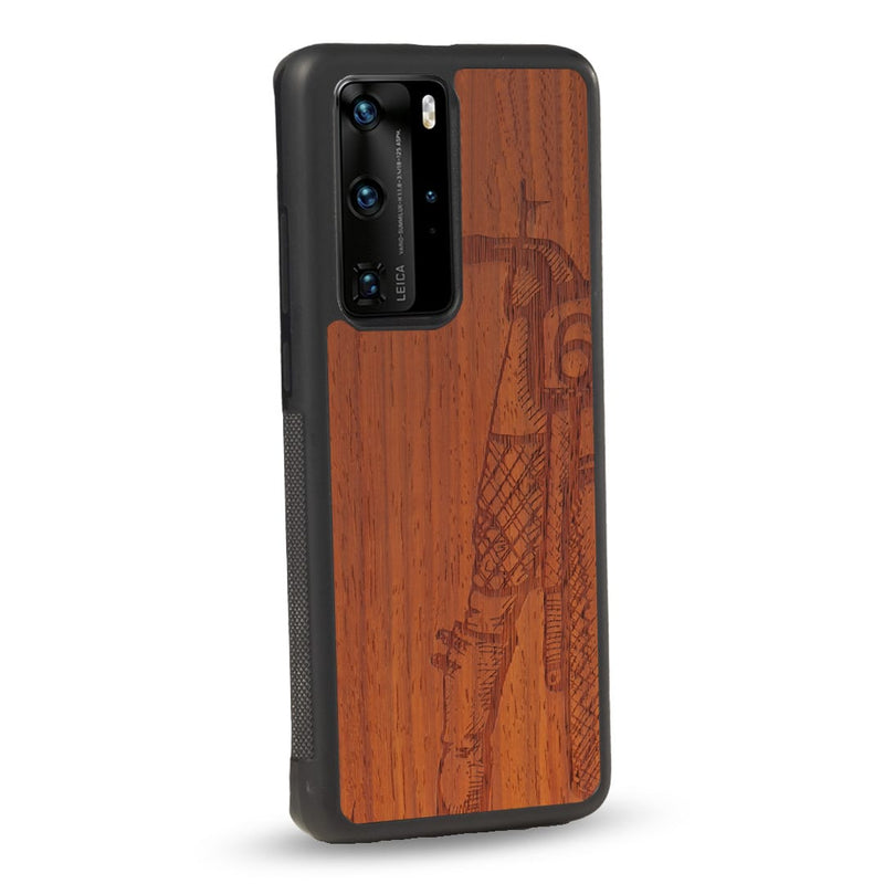 Coque Huawei - On the road - Coque en bois