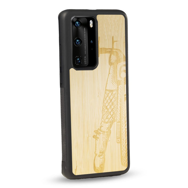 Coque Huawei - On the road - Coque en bois