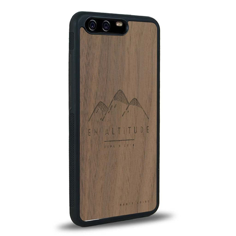 Coque Huawei P10 - En Altitude - Coque en bois