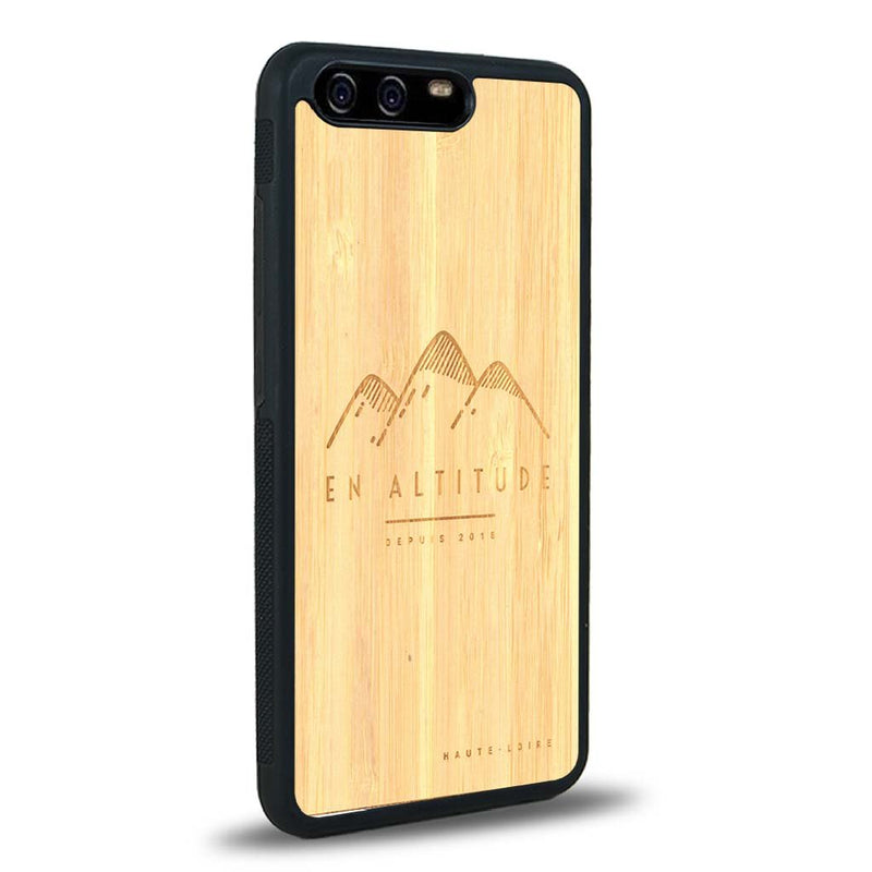 Coque Huawei P10 - En Altitude - Coque en bois