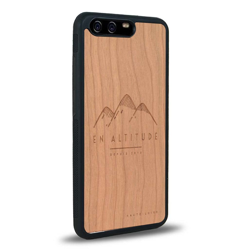 Coque Huawei P10 - En Altitude - Coque en bois