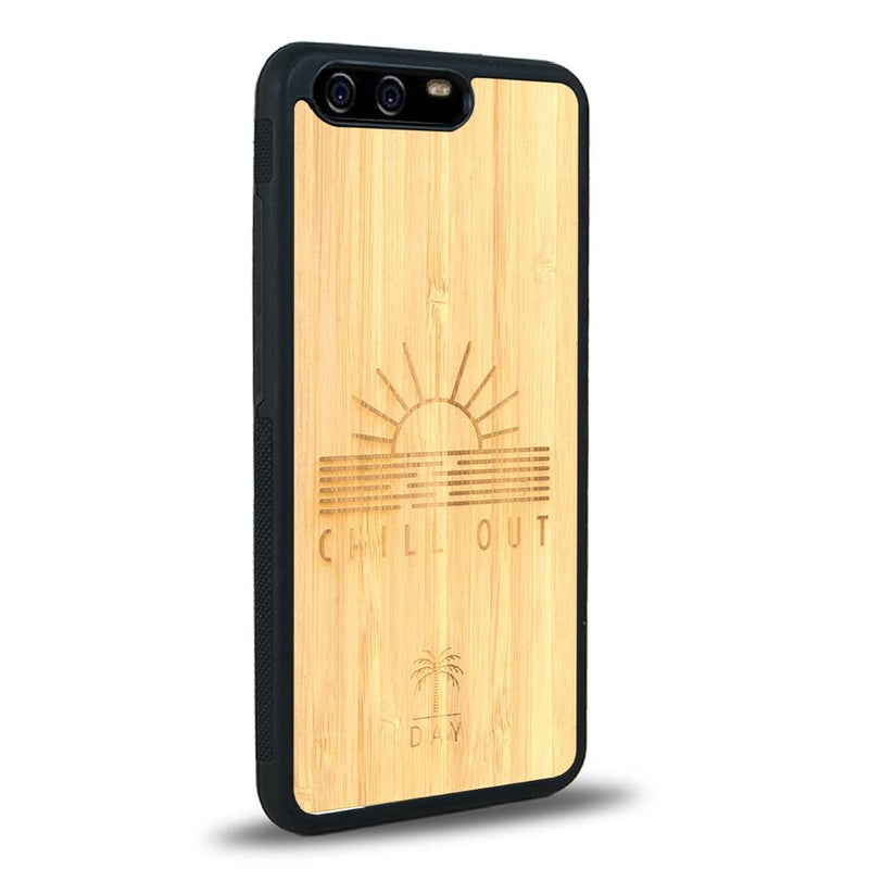 Coque Huawei P10 - La Chill Out - Coque en bois