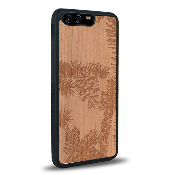 Coque Huawei P10 - La Pomme de Pin - Coque en bois