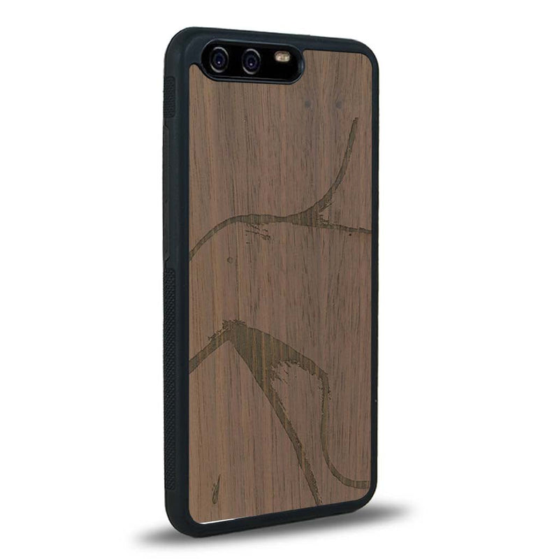 Coque Huawei P10 - La Shoulder - Coque en bois