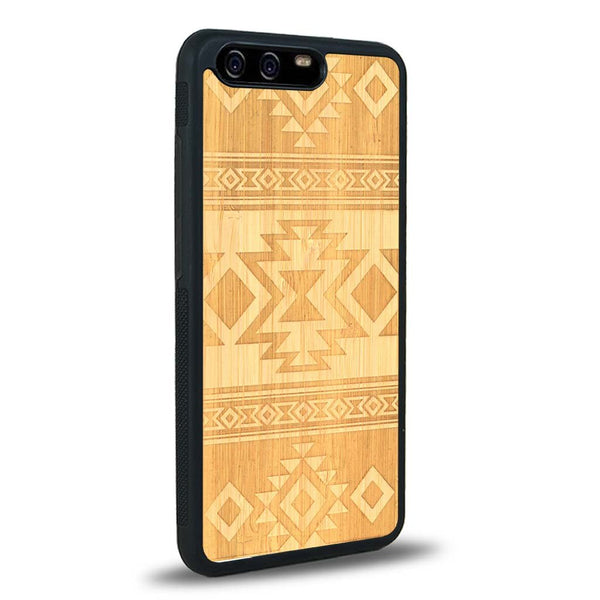 Coque Huawei P10 - L'Aztec - Coque en bois