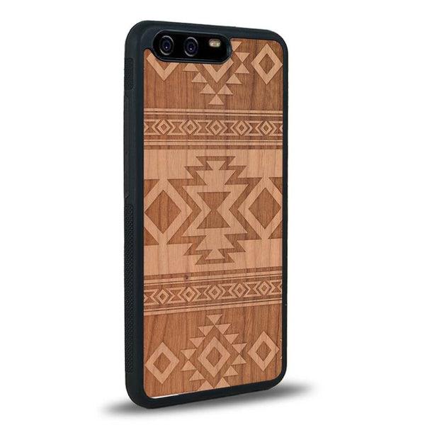 Coque Huawei P10 - L'Aztec - Coque en bois