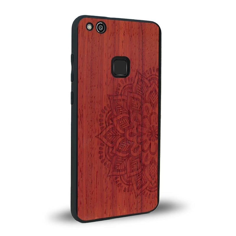 Coque Huawei P10 Lite - Le Mandala Sanskrit - Coque en bois