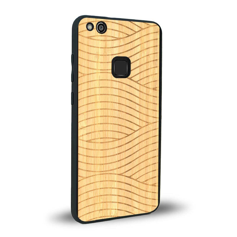 Coque Huawei P10 Lite - Le Wavy Style - Coque en bois