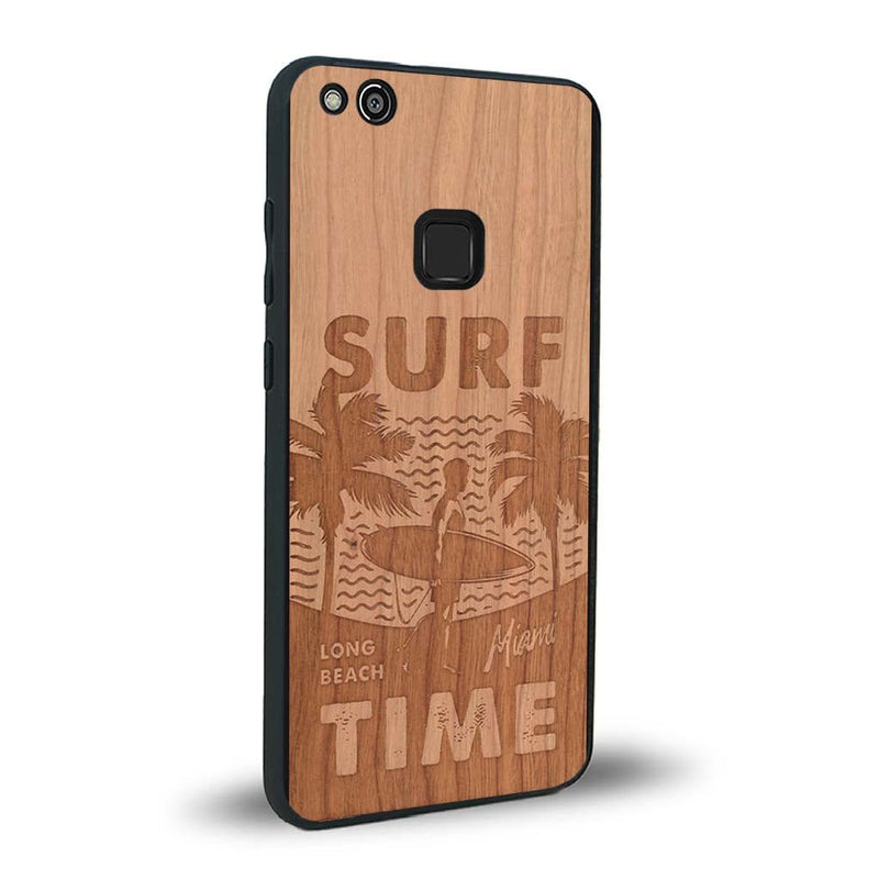 Coque Huawei P10 Lite - Surf Time - Coque en bois