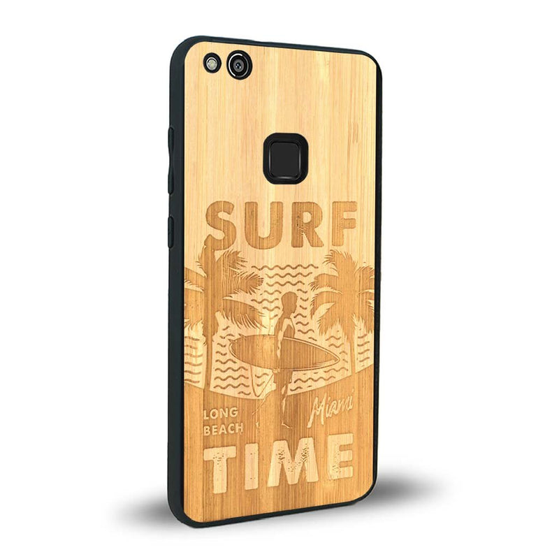 Coque Huawei P10 Lite - Surf Time - Coque en bois