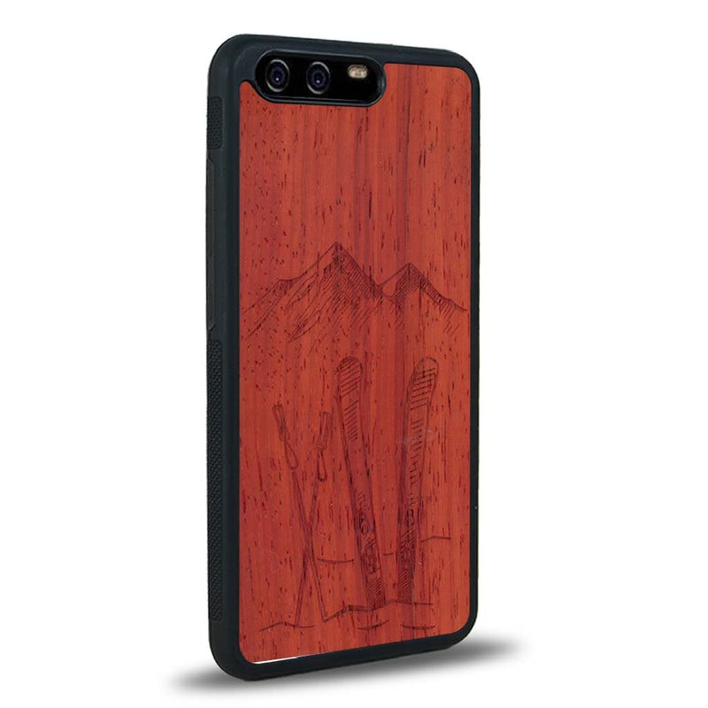 Coque Huawei P10 - Winter Holidays - Coque en bois