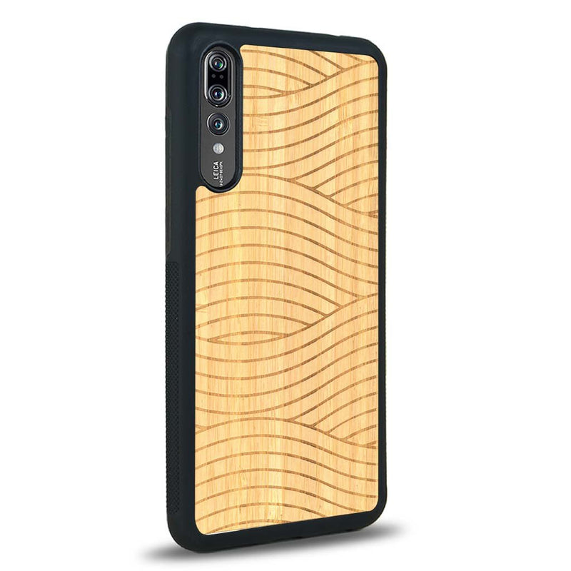 Coque Huawei P20 - Le Wavy Style - Coque en bois