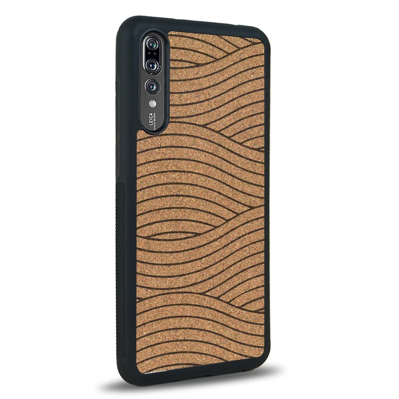 Coque Huawei P20 - Le Wavy Style - Coque en bois