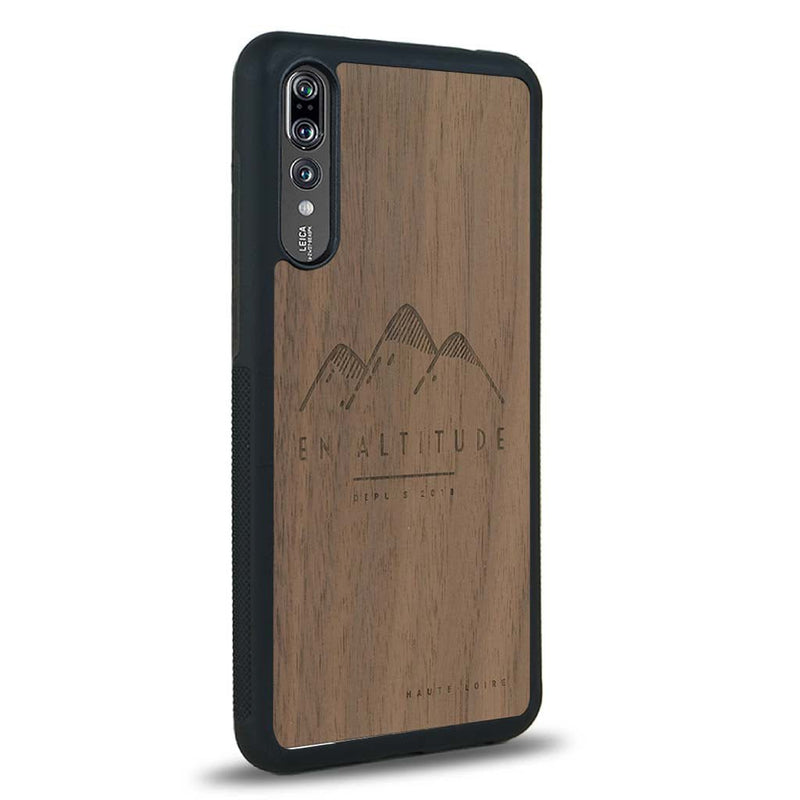 Coque Huawei P20 Pro - En Altitude - Coque en bois