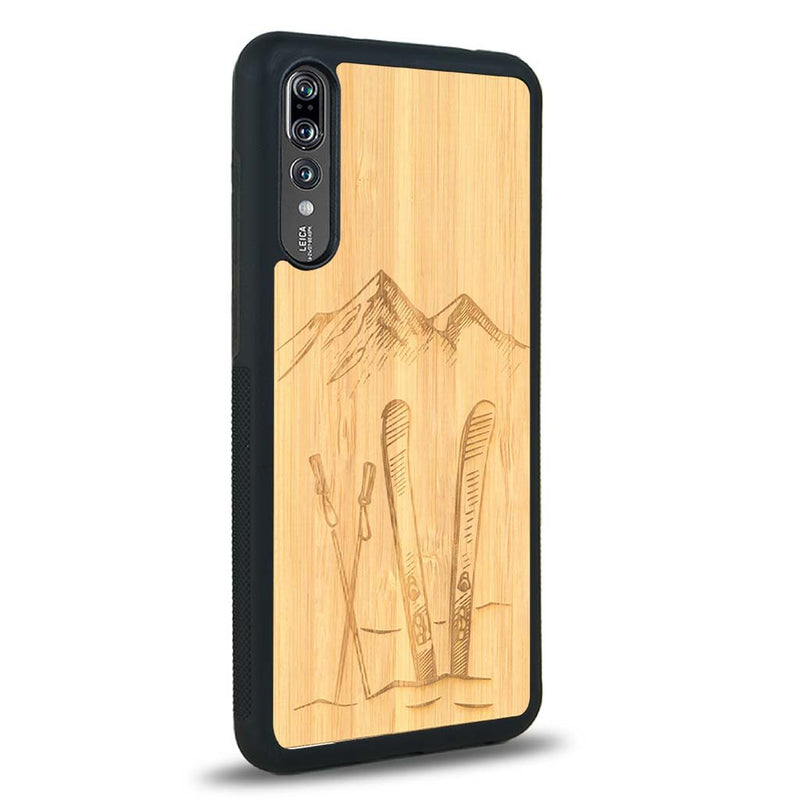 Coque Huawei P20 Pro - Winter Holidays - Coque en bois