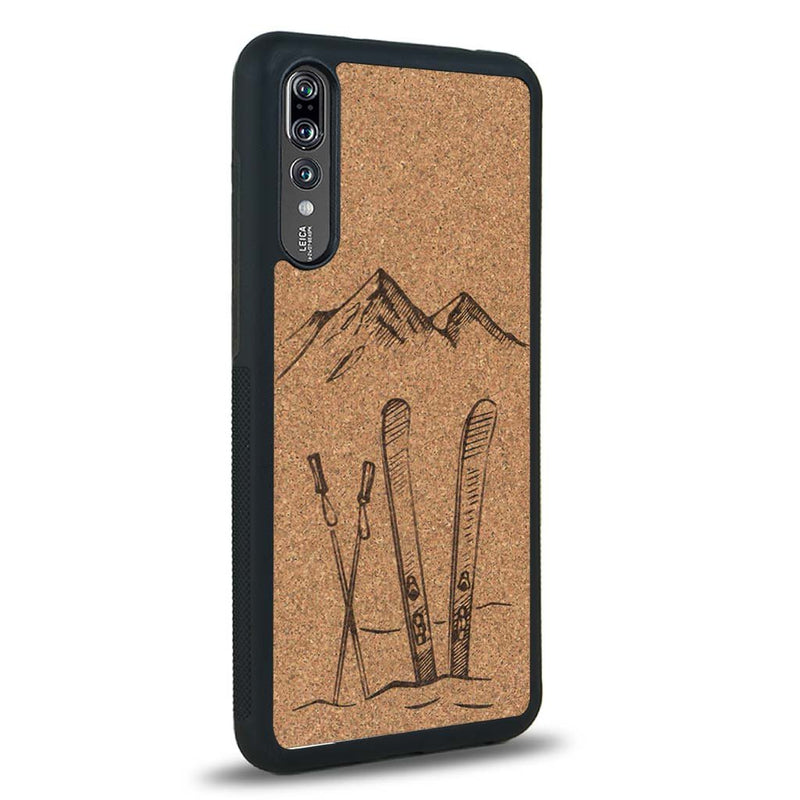 Coque Huawei P20 Pro - Winter Holidays - Coque en bois