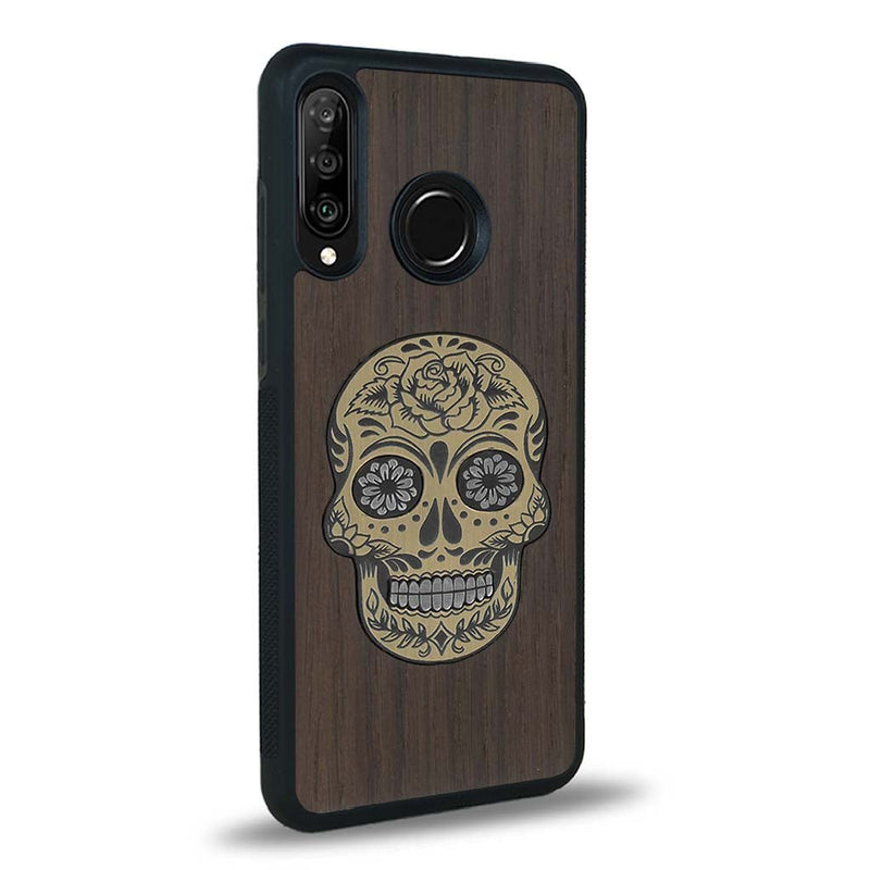 Coque Huawei P30 Lite - La Skull - Coque en bois