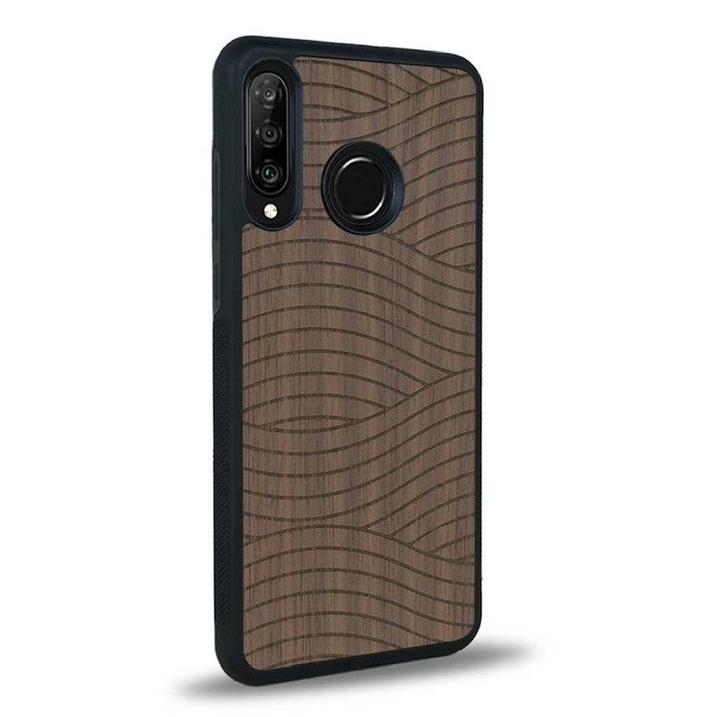 Coque Huawei P30 Lite - Le Wavy Style - Coque en bois