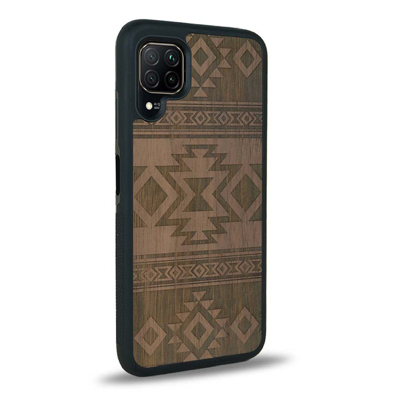 Coque Huawei P40 Lite - L'Aztec - Coque en bois