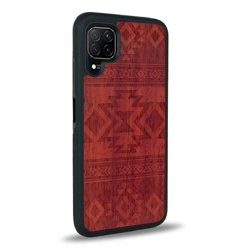 Coque Huawei P40 Lite - L'Aztec - Coque en bois