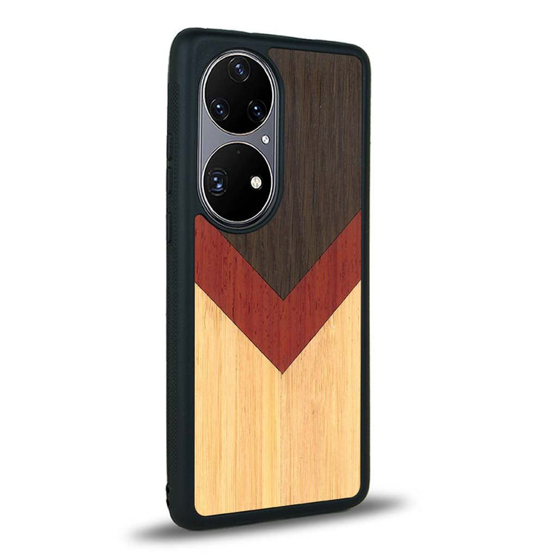 Coque Huawei P50 - La Triade - Coque en bois