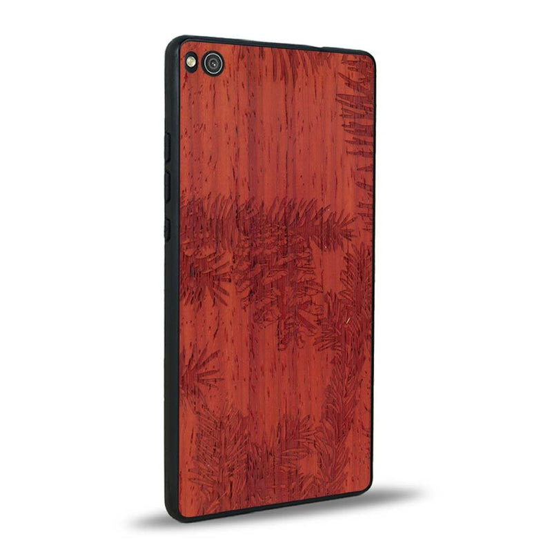 Coque Huawei P8 - La Pomme de Pin - Coque en bois