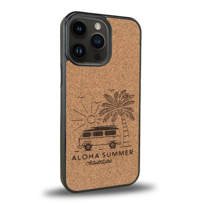 Coque iPhone 11 Pro Max - Aloha Summer - Coque en bois