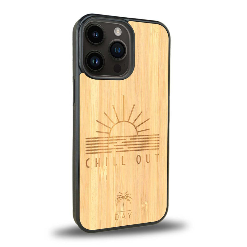 Coque iPhone 11 Pro Max - La Chill Out - Coque en bois