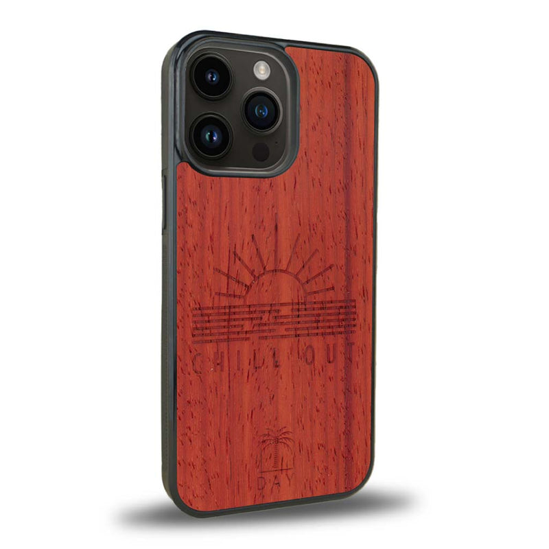 Coque iPhone 11 Pro Max - La Chill Out - Coque en bois