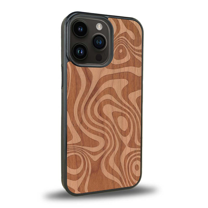 Coque iPhone 11 Pro Max - L'Abstract - Coque en bois