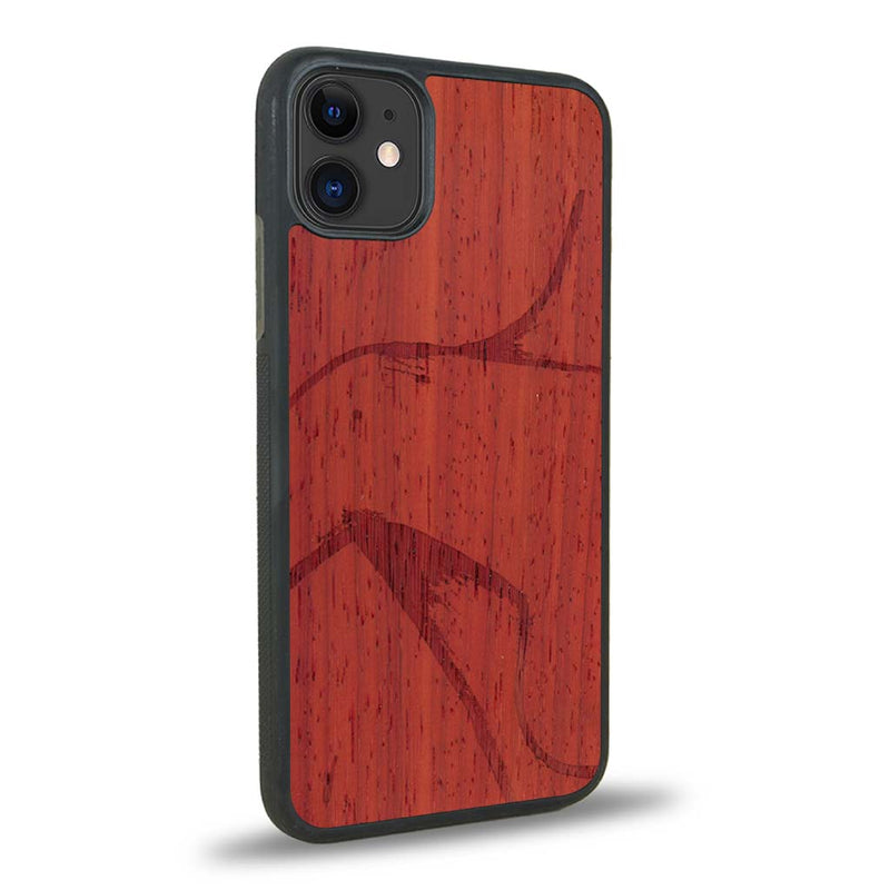 Coque iPhone 12 - La Shoulder - Coque en bois