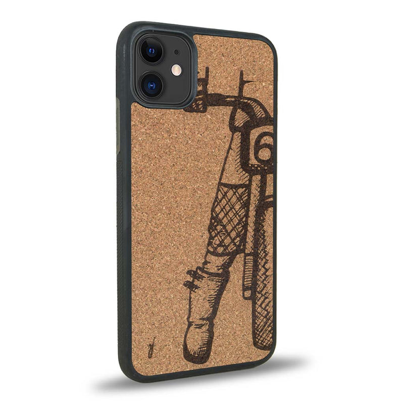 Coque iPhone 12 - On The Road - Coque en bois