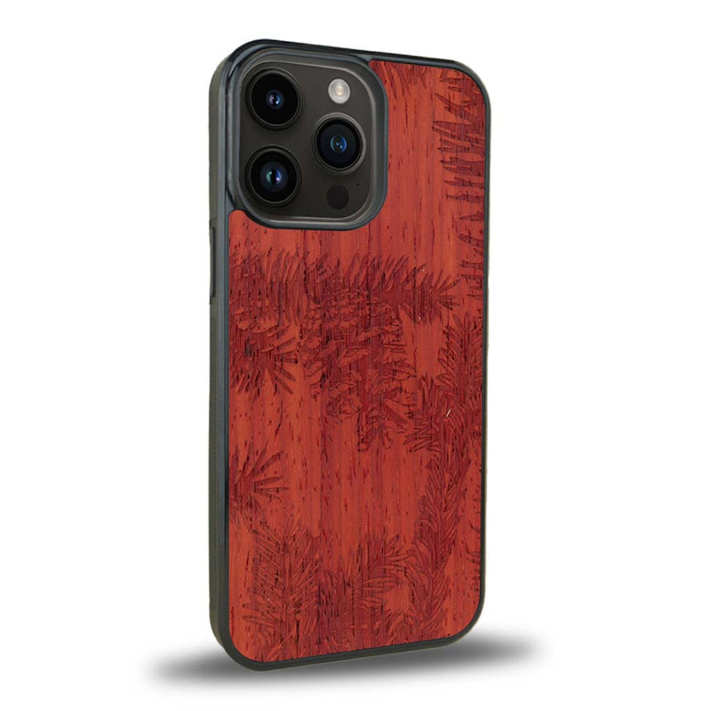 Coque iPhone 12 Pro - La Pomme de Pin - Coque en bois