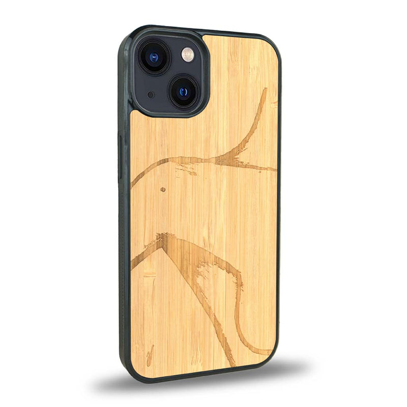 Coque iPhone 13 Mini - La Shoulder - Coque en bois