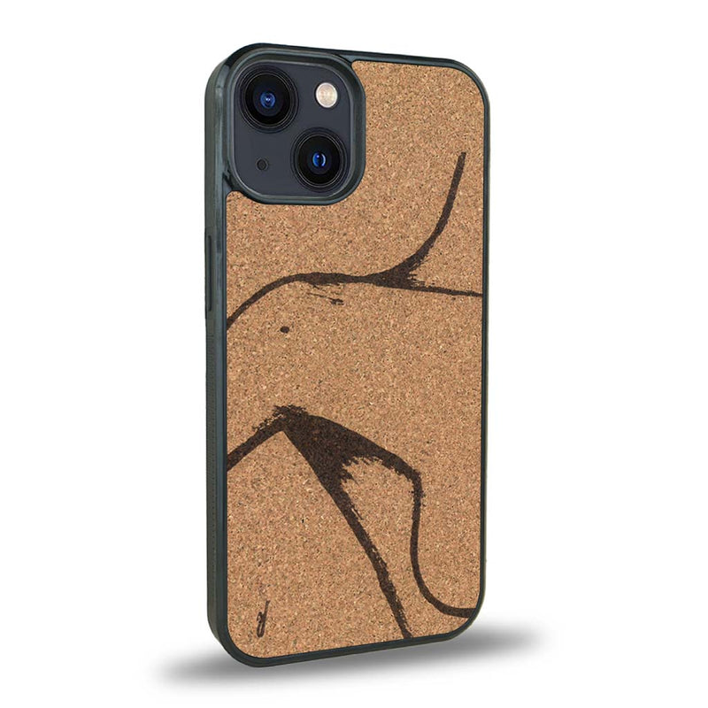 Coque iPhone 13 Mini + MagSafe® - La Shoulder - Coque en bois