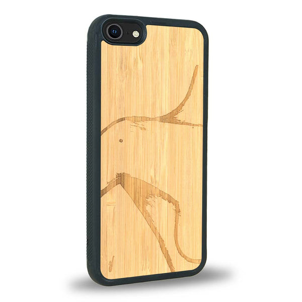 Coque iPhone 5 / 5s - La Shoulder - Coque en bois