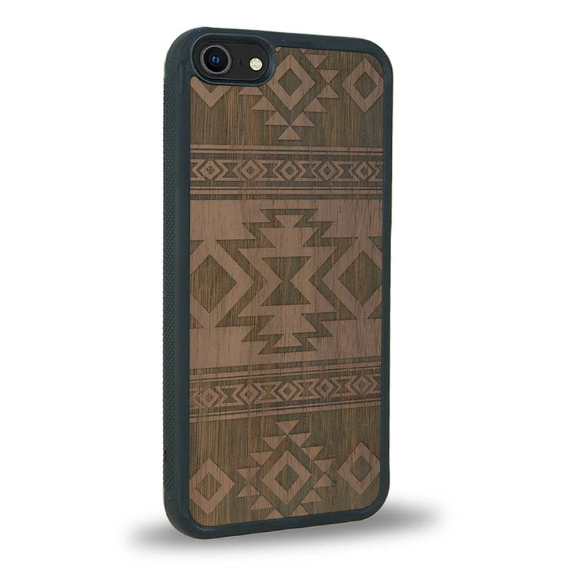 Coque iPhone 5 / 5s - L'Aztec - Coque en bois