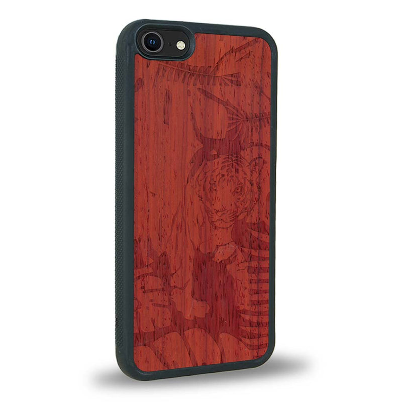 Coque iPhone 5 / 5s - Le Tigre - Coque en bois