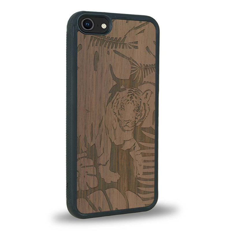 Coque iPhone 5 / 5s - Le Tigre - Coque en bois